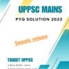 uppsc 2023 pyq solution sample copy